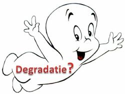 De degradatie: lachend ten onder